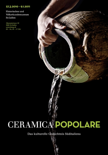 ausstellung | ceramica popolare / kunde | historisches und voelkerkundemuseum st.gallen / manipulator | digitalfotografie . retusche