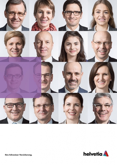 kampagne | helvetia geschäftsbericht 2014 / kunde | yjoo / manipulator | retusche . color editing . prepress 
